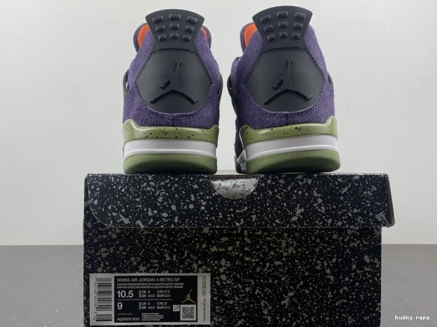 Rep Husky Air Purple Canyon 4 Jordan AQ9129-500 WMNS 0715
